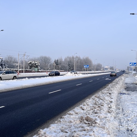 Przebudowa ul. Warszawskiej w Rzeszowie na finiszu [ grudzień 2023 ] - fot 7
